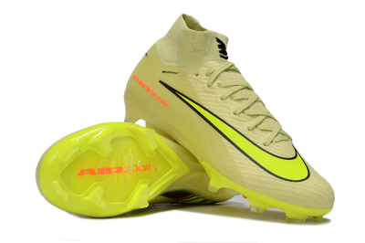 Nike Air Zoom Mercurial Superfly 10 Elite FG High-Tops Soccer Cleats - Brown/Yellow/Black