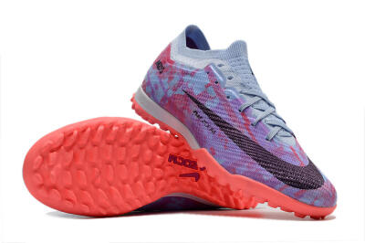 Nike Air Zoom Mercurial Vapor 16 Elite TF Low-Tops Soccer Shoes - Jade/Purple/Red