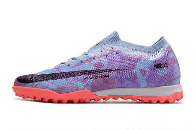 Nike Air Zoom Mercurial Vapor 16 Elite TF Low-Tops Soccer Shoes - Jade/Purple/Red