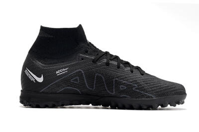 Nike Air Zoom Mercurial Superfly 10 Elite TF High-Tops Soccer Shoes - Black/White/Yellow