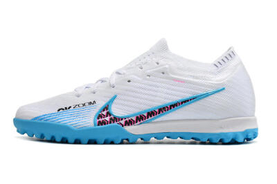 Nike Air Zoom Mercurial Vapor 16 Elite TF Low-Tops Soccer Shoes - White/Red/Blue
