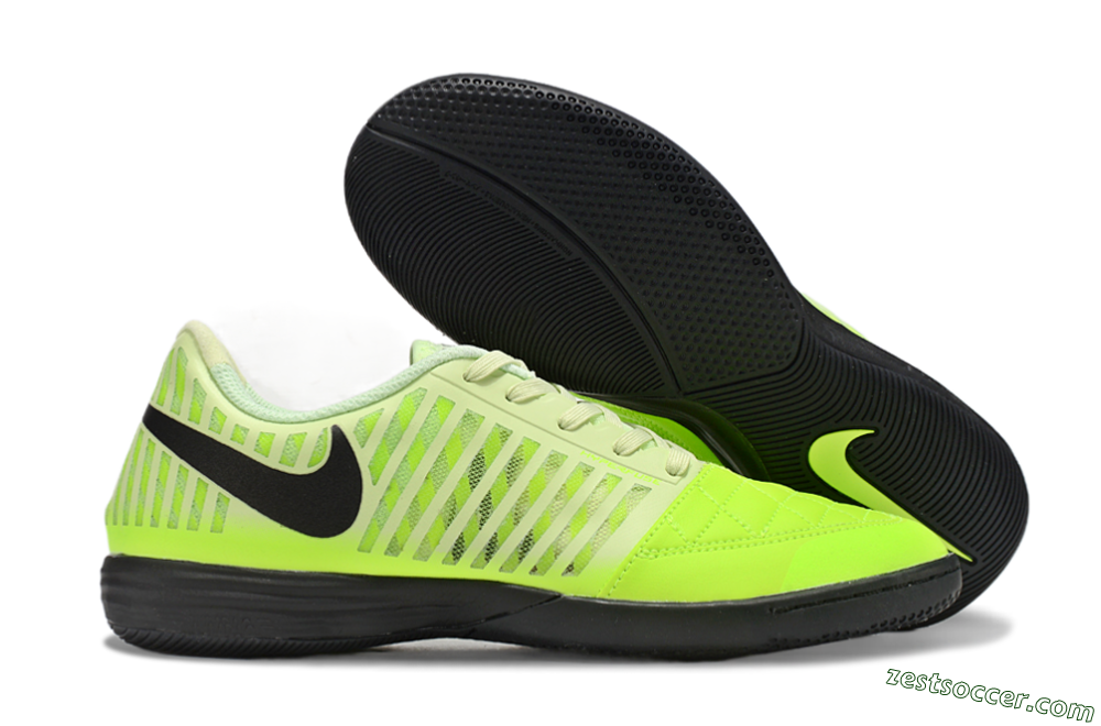 Nike Lunar Gato 2 IC Low-Tops Soccer Shoes - Yellow/Black 0