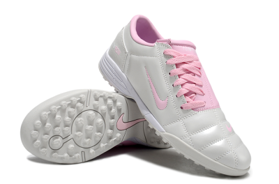 Nike Total 90 II TF Low-Tops Soccer Shoes - Beige/Pink/White