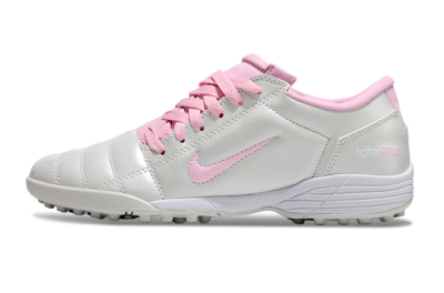 Nike Total 90 II TF Low-Tops Soccer Shoes - Beige/Pink/White