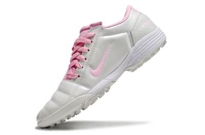 Nike Total 90 II TF Low-Tops Soccer Shoes - Beige/Pink/White