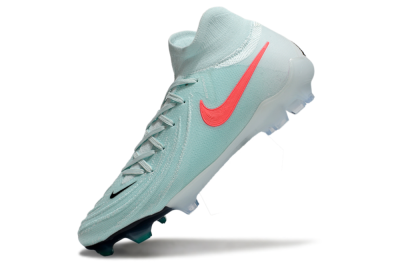 Nike Phantom Luna Elite FG High-Tops Soccer Cleats - Jade/Red/Black