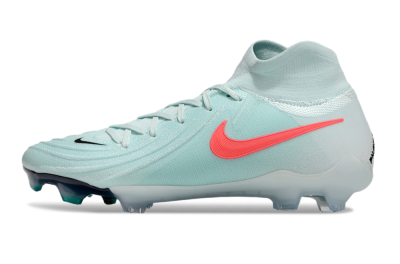 Nike Phantom Luna Elite FG High-Tops Soccer Cleats - Jade/Red/Black
