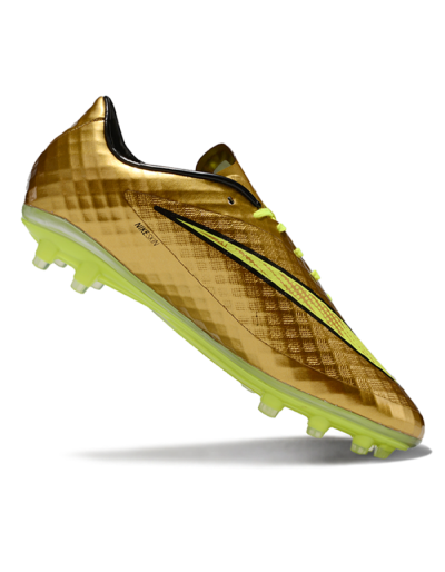 Nike Hypervenom Phantom FG Low-Tops Soccer Cleats - Gold/Yellow/Black
