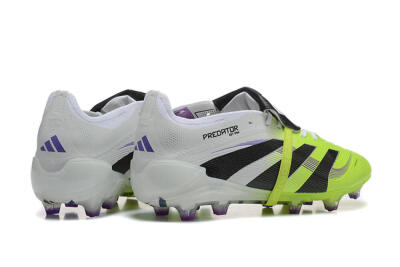 Adidas Predator 25 Elite Foldover Tongue FG Low-Tops Soccer Cleats - Yellow/Black