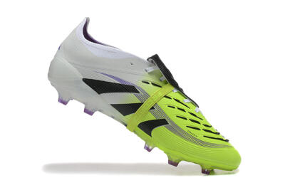 Adidas Predator 25 Elite Foldover Tongue FG Low-Tops Soccer Cleats - Yellow/Black
