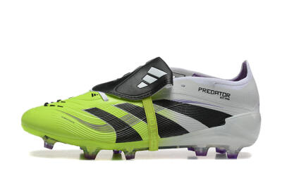 Adidas Predator 25 Elite Foldover Tongue FG Low-Tops Soccer Cleats - Yellow/Black