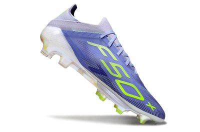 Adidas F50+ Elite Lightstrike Pro FG Low-Tops Soccer Cleats - Blue/Yellow