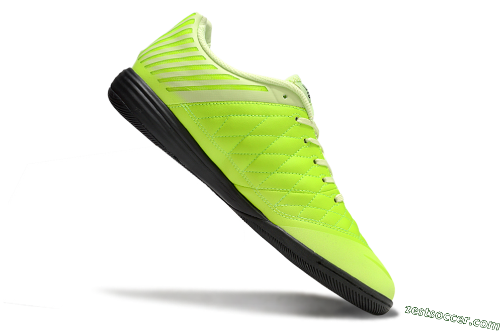 Nike Lunar Gato 2 IC Low-Tops Soccer Shoes - Yellow/Black 4