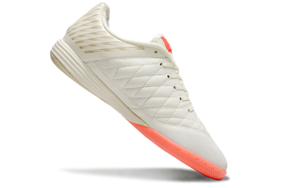 Nike Lunar Gato 2 IC Low-Tops Soccer Shoes - Beige/Red