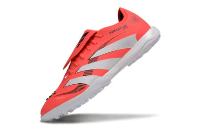 Adidas Predator Elite Foldover Tongue TF Low-Tops Soccer Shoes - Red/White/Black