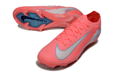 Nike Air Zoom Mercurial Vapor 16 Elite FG Low-Tops Soccer Cleats - Red/Jade/Grey