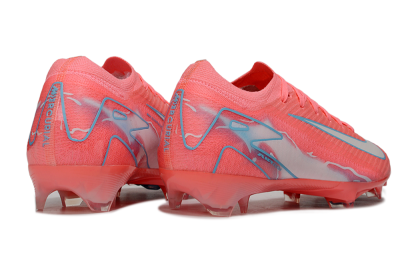 Nike Air Zoom Mercurial Vapor 16 Elite FG Low-Tops Soccer Cleats - Red/Jade/Grey