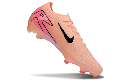 Nike Air Zoom Mercurial Vapor 16 Elite FG Low-Tops Soccer Cleats - Pink/Black/Gold