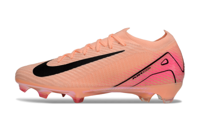 Nike Air Zoom Mercurial Vapor 16 Elite FG Low-Tops Soccer Cleats - Pink/Black/Gold