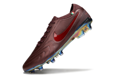 Nike Tiempo Legend 10 Elite FG Low-Tops Soccer Cleats - Red/Gold