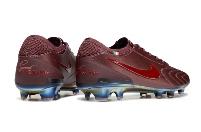 Nike Tiempo Legend 10 Elite FG Low-Tops Soccer Cleats - Red/Gold