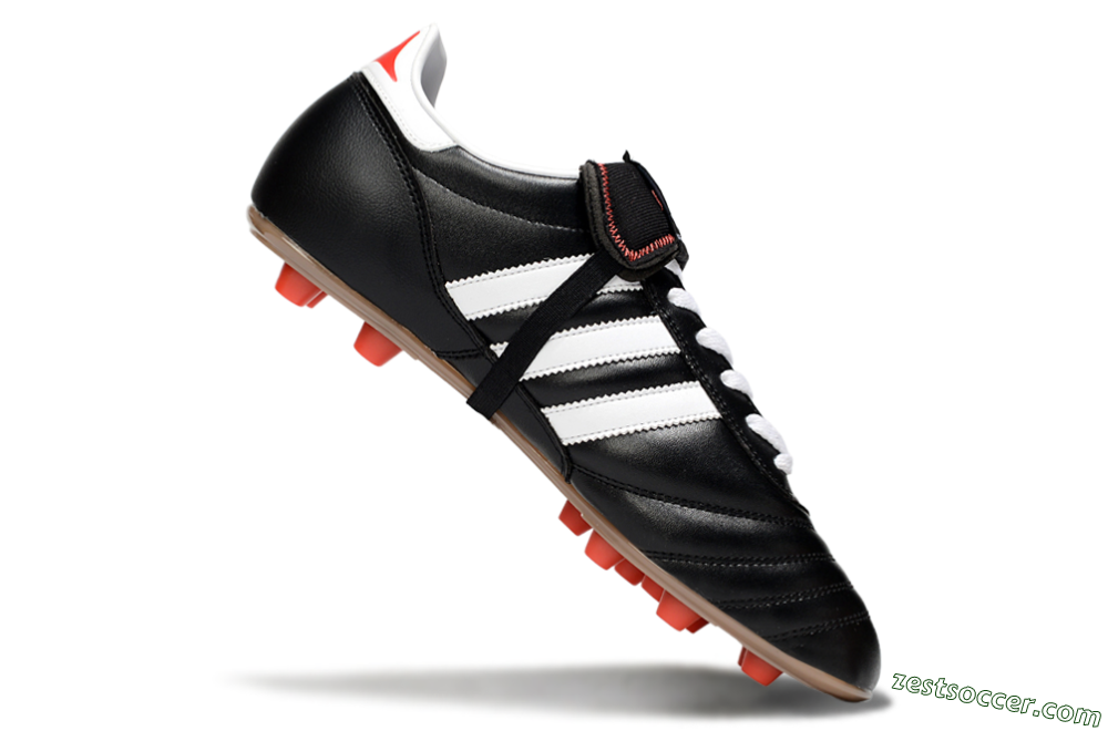 Adidas Originals Copa Mundial FG Low-Tops Soccer Cleats - Black/White/Gold 4