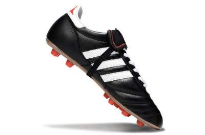 Adidas Originals Copa Mundial FG Low-Tops Soccer Cleats - Black/White/Gold