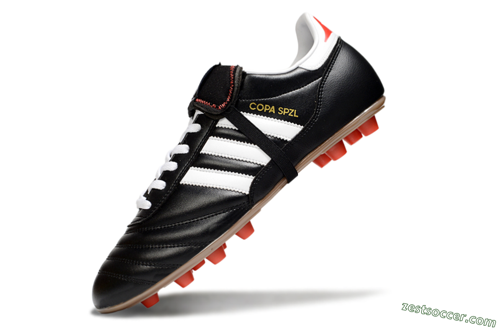 Adidas Originals Copa Mundial FG Low-Tops Soccer Cleats - Black/White/Gold 5