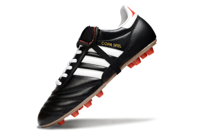 Adidas Originals Copa Mundial FG Low-Tops Soccer Cleats - Black/White/Gold