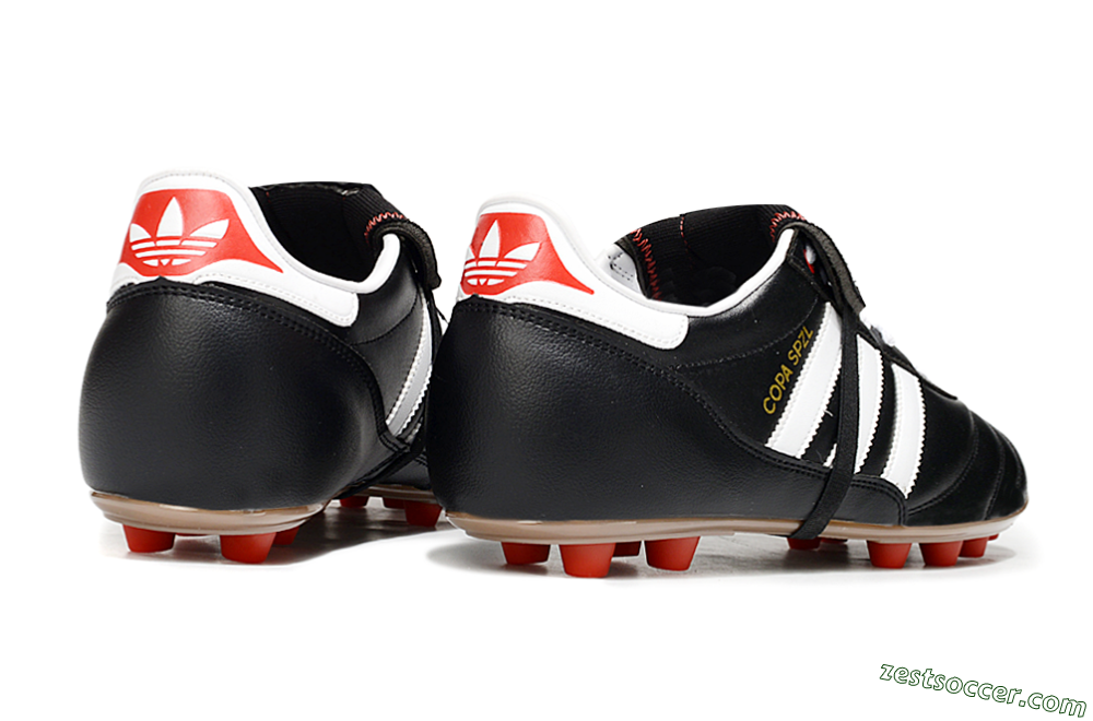 Adidas Originals Copa Mundial FG Low-Tops Soccer Cleats - Black/White/Gold 6