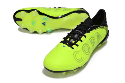 Adidas Copa Pure 3 Elite FG Low-Tops Soccer Cleats - Yellow/Black/Blue
