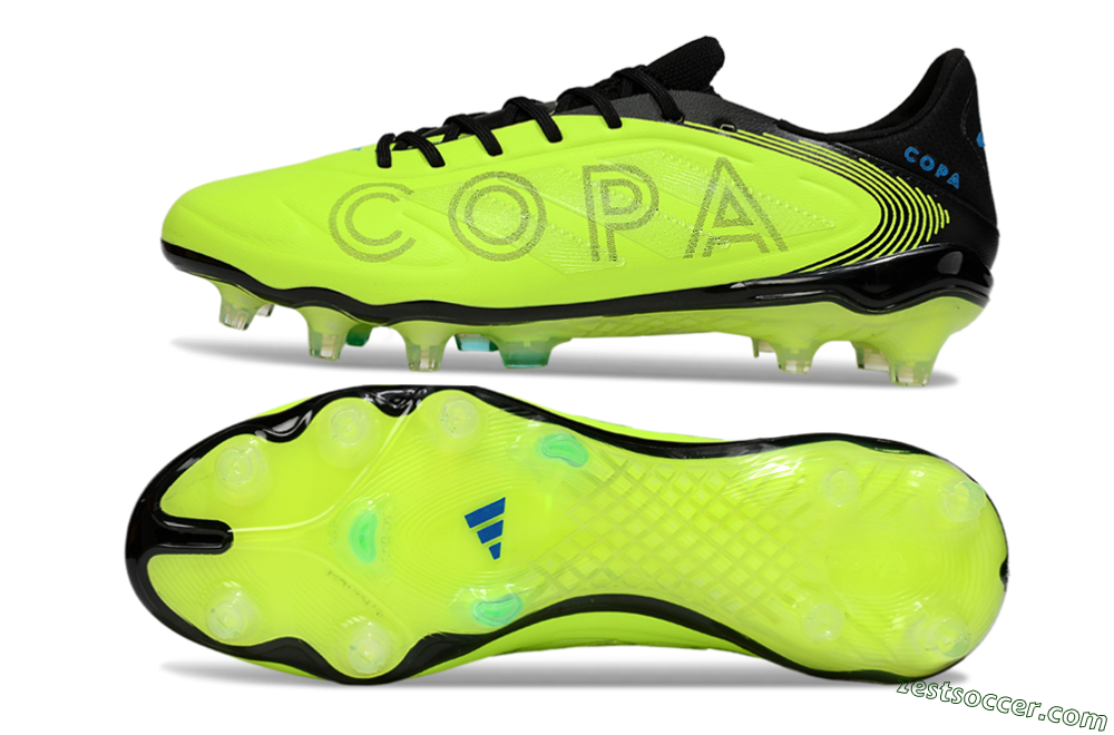 Adidas Copa Pure 3 Elite FG Low-Tops Soccer Cleats - Yellow/Black/Blue 1