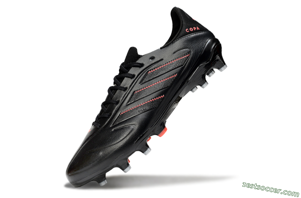 Adidas Copa Pure 3 Elite FG Low-Tops Soccer Cleats - Black/Red 5