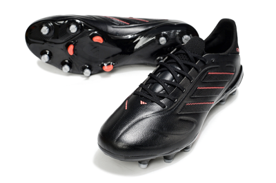 Adidas Copa Pure 3 Elite FG Low-Tops Soccer Cleats - Black/Red