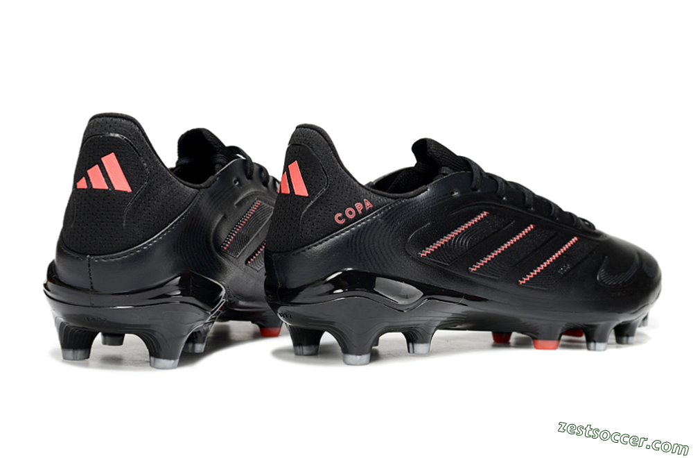 Adidas Copa Pure 3 Elite FG Low-Tops Soccer Cleats - Black/Red 6