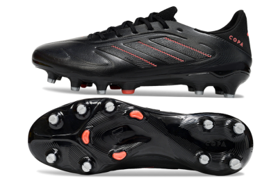 Adidas Copa Pure 3 Elite FG Low-Tops Soccer Cleats - Black/Red