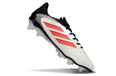 Adidas Copa Pure 3 Elite FG Low-Tops Soccer Cleats - White/Red/Black