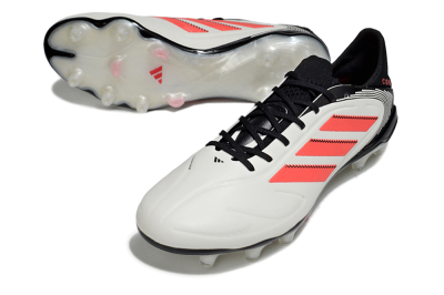 Adidas Copa Pure 3 Elite FG Low-Tops Soccer Cleats - White/Red/Black
