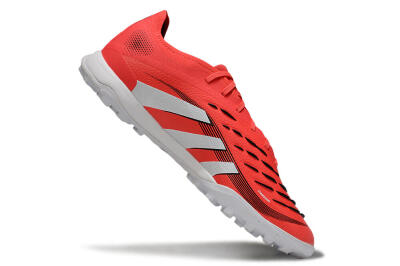 Adidas Predator 25 Elite TF Low-Tops Soccer Shoes - Red/White/Black