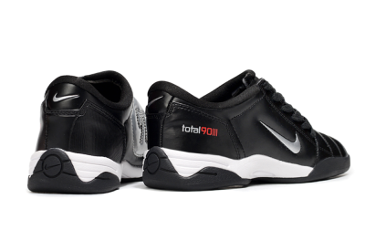 Nike Total 90 II IC Low-Tops Soccer Shoes - Black/White