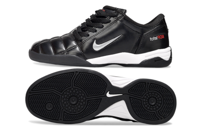 Nike Total 90 II IC Low-Tops Soccer Shoes - Black/White