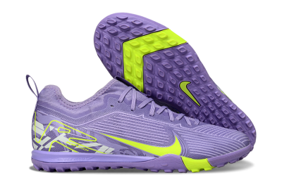 Nike Air Zoom Mercurial Vapor 16 Pro TF Low-Tops Soccer Shoes - Purple/Yellow/White
