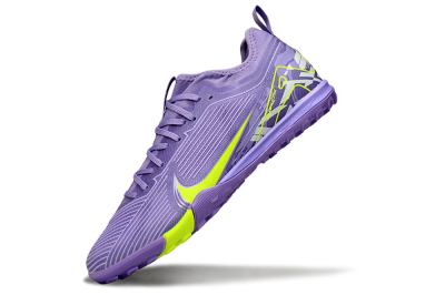 Nike Air Zoom Mercurial Vapor 16 Pro TF Low-Tops Soccer Shoes - Purple/Yellow/White