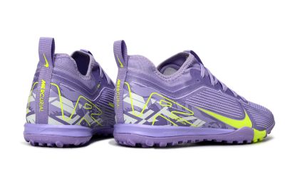 Nike Air Zoom Mercurial Vapor 16 Pro TF Low-Tops Soccer Shoes - Purple/Yellow/White