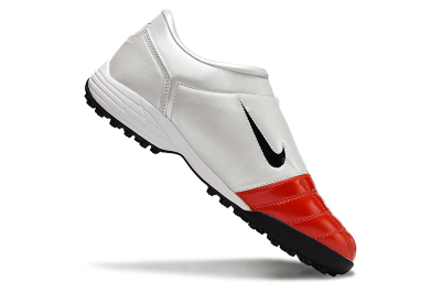 Nike Total 90 II TF Low-Tops Soccer Shoes - Red/White/Black