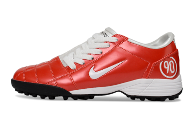 Nike Total 90 II TF Low-Tops Soccer Shoes - Red/White/Black