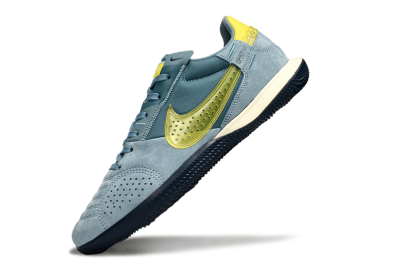 Nike Street Gato IC Low-Tops Soccer Shoes - Blue/Yellow