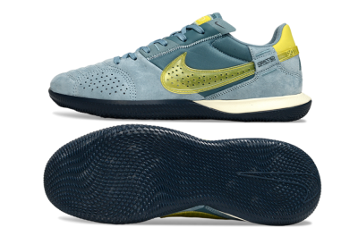 Nike Street Gato IC Low-Tops Soccer Shoes - Blue/Yellow
