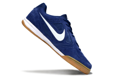 Nike Lunar Gato 2 IC Low-Tops Soccer Shoes - Blue/White