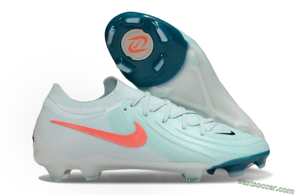 Nike Phantom GX 2 Elite FG Low-Tops Soccer Cleats - Jade/Red/Black 0